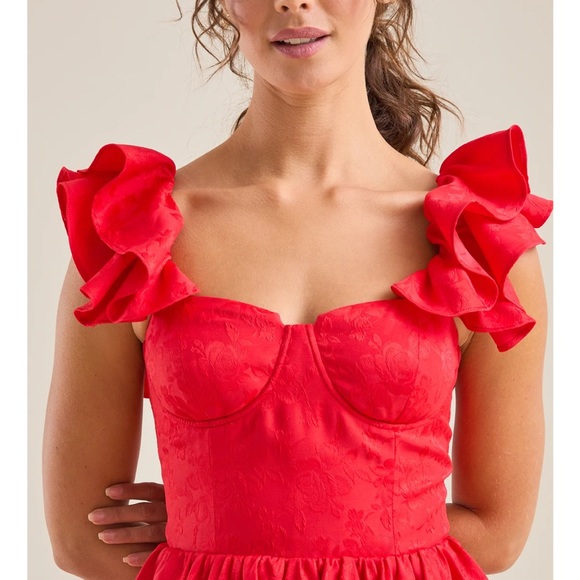 Altar’d State Meri Jacquard Mini Dress - Picture 4 of 6